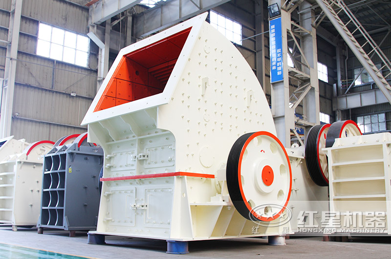 重錘式破碎機進料口大，≤1200mm